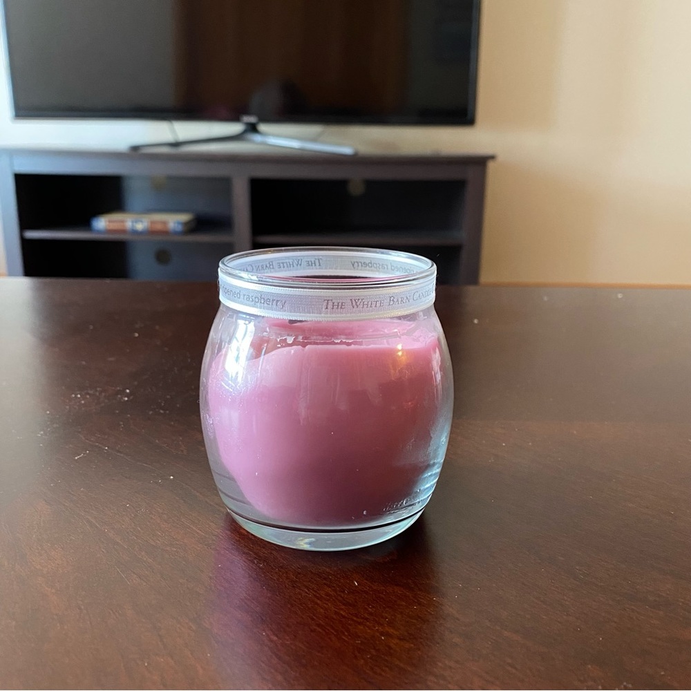 Bath and Body Works Sun Ripened Raspberry Candle 7.5oz - Picture 3 of 5